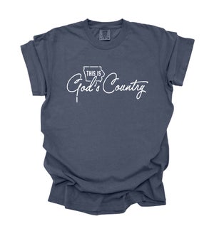 God's Country Personalized Tee